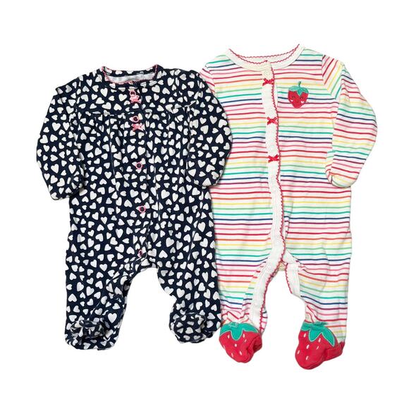 Carter's Footie Sleeper Bundle Size NB - Picture 1 of 7